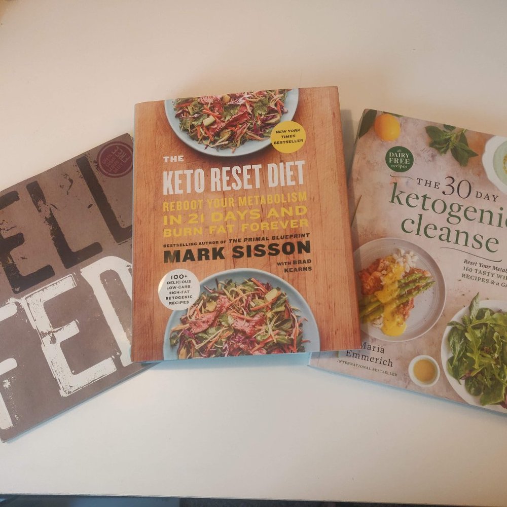 Keto curious? Three keto/paleo cookbooks!